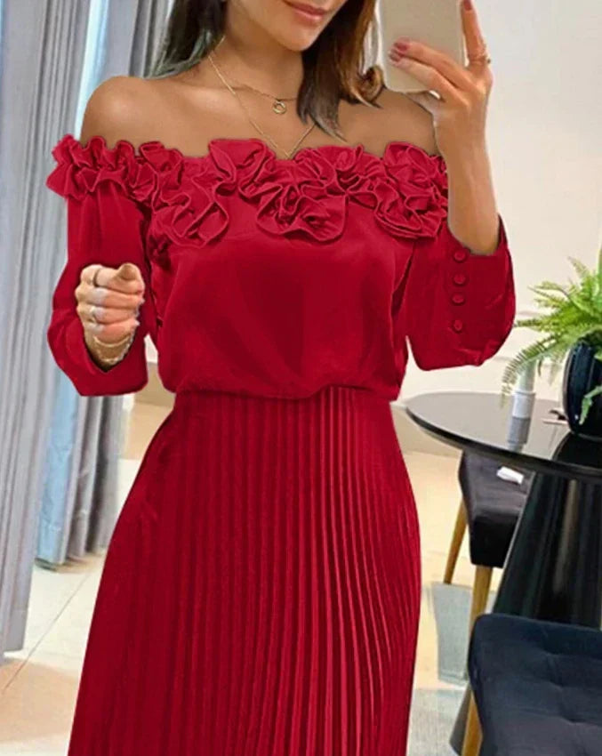 Ava™ | Strapless Maxi Dress